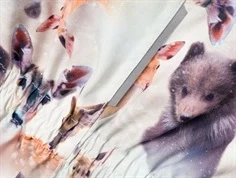 Name It rubber dyreprint flyverdragt med bjørne og dådyr